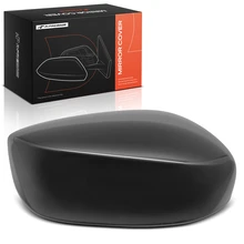 Passenger Mirror Cover Cap Smooth Black for 2008-2012 Honda Accord