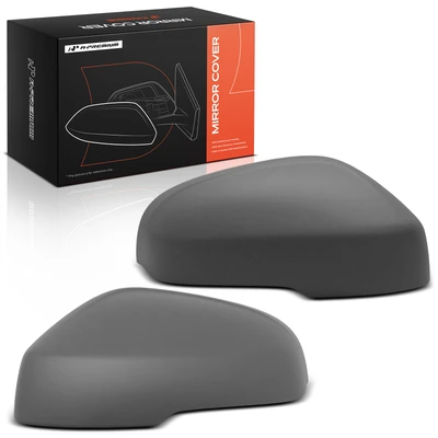 Front Mirror Cover Cap Primed Gray for 2015-2018 Volvo V60 Cross Country