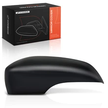 Driver Mirror Cover Cap Smooth Black for 2016-2022 Chevrolet Spark