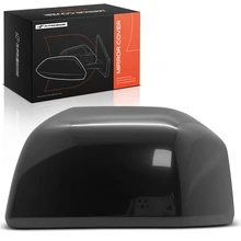 Driver Mirror Cover Cap Smooth Black for 2015-2020 Ford F-150