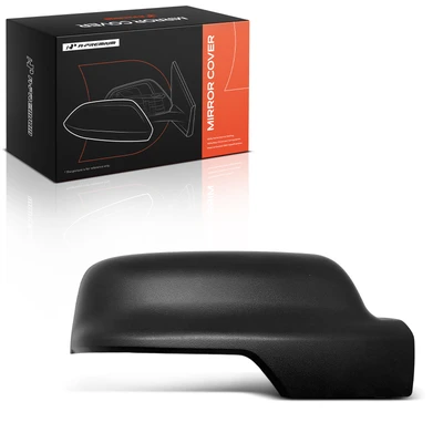 Front Passenger Mirror Cover Cap Textured Black