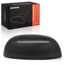 Passenger Mirror Cover Cap Smooth Black for 2014-2019 Kia Soul