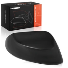 Passenger Mirror Cover Cap Smooth Black for 2020-2024 Toyota Corolla