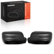 Front Mirror View Cover Cap Set Textured Black for 2019-2024 Ram 1500