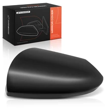 Driver Mirror Cover Cap Smooth Black for 2021-2023 Hyundai Elantra