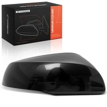 Passenger Mirror Cover Cap Smooth Black for 2016-2023 Toyota Tacoma