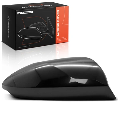 Passenger Mirror Cover Cap Smooth Black