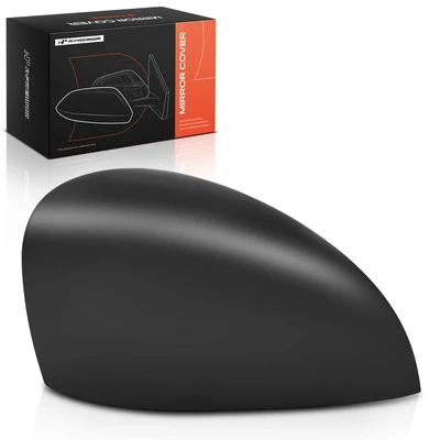 Passenger Mirror Cover Cap Smooth Black
