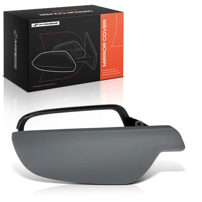 Driver Mirror Cover Cap Primed Gray