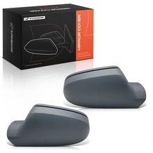 Front Mirror Cover Cap Primed Gray for 2010-2016 Audi A4