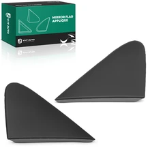 2 Pcs Front Fender Mirror Molding Trim Corner Covers for 2009-2013 Toyota Corolla