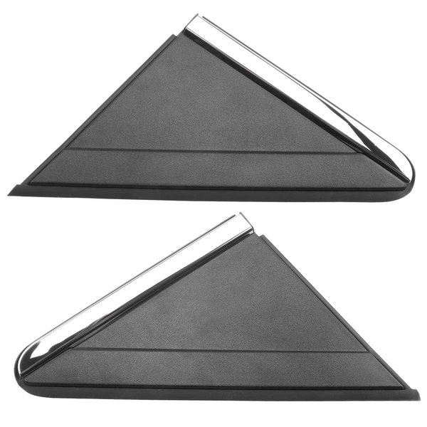 2 Pcs Left & Right Mirror Flag Applique for Chrysler Town & Country 08-16 Dodge