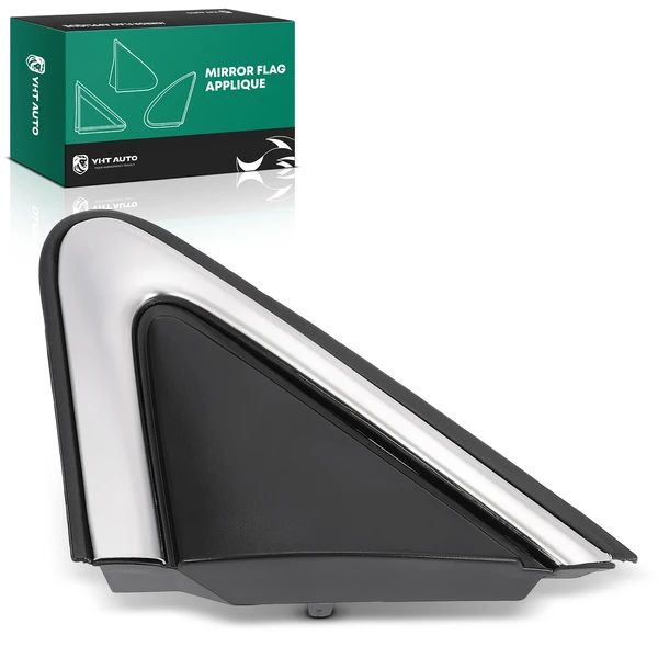 Front Driver Fender Mirror Corner Molding Pillar Trim for Nissan Sentra 2013-2019