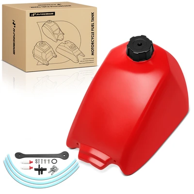 Red Fuel Tank with Cap for Honda ATC90 1973-1978 ATC110 1979-1982