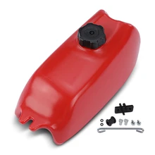 Red Fuel Tank with Cap & without Fuel Petcock