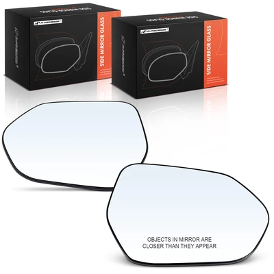 2 Pcs Mirror Glass Heated with Power Adjust