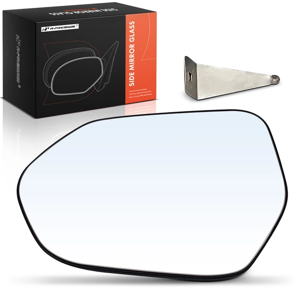 Driver Mirror Glass with Manual Adjust for Toyota Camry 2018-2024