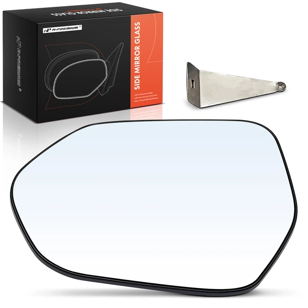 Driver Mirror Glass with Power Adjust for Toyota Camry SE LE 2018-2024