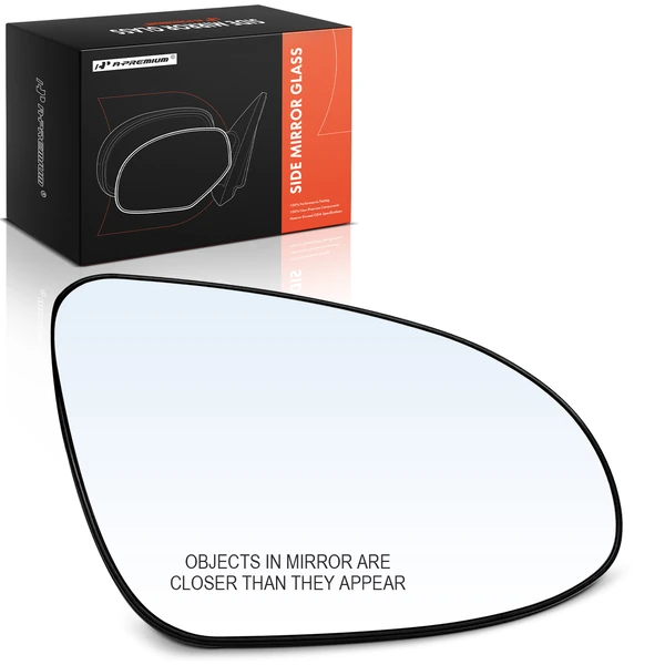 Passenger Mirror Glass with Manual Adjust for Toyota Camry L LE 12-14