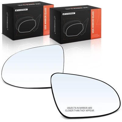 2 Pcs Mirror Glass Non-Heated with Manual Adjust