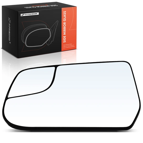 Driver Mirror Glass with Manual Adjust for 2010-2017 Chevrolet Equinox