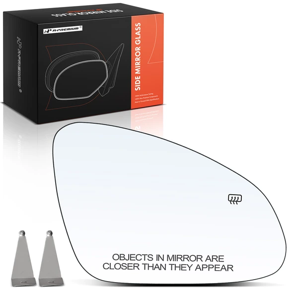 A-Premium APMGS151 Mirror Glass Right Passenger Side