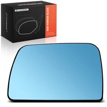 Driver Mirror Glass with Power Glass Adjust for 2000-2006 BMW X5
