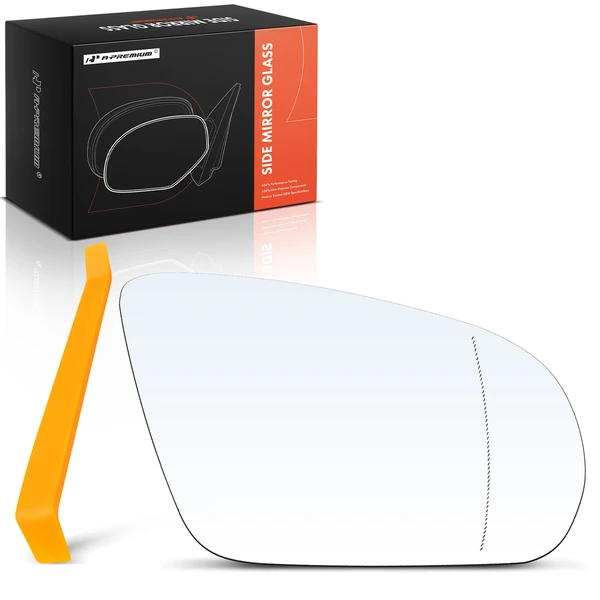 Passenger Mirror Glass with Heated for Mercedes-Benz W205 S205 C-Class E-Class