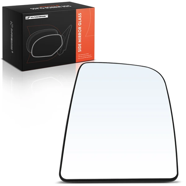 Passenger Upper Mirror Glass Heated for 2010-2014 Freightliner Sprinter 2500