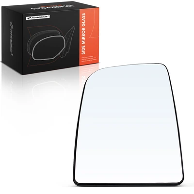 Front Driver Upper Mirror Glass with Manual Adjust