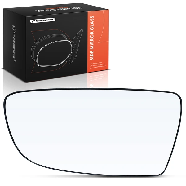 Passenger Mirror Glass with Manual Glass Adjust for Chevrolet Aveo 2007-2011