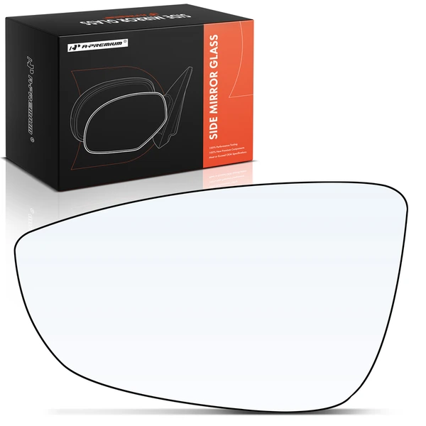 Driver Mirror Glass with Manual Glass Adjust for Chevrolet Aveo 2007-2011