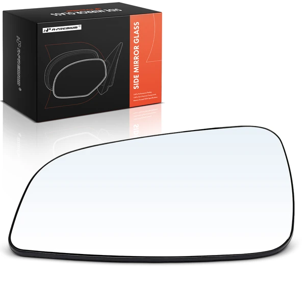 A-Premium APMGS129 Mirror Glass Left Driver Side