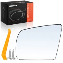 Driver Mirror Glass with Manual Glass Adjust for 2008-2017 Toyota Sequoia
