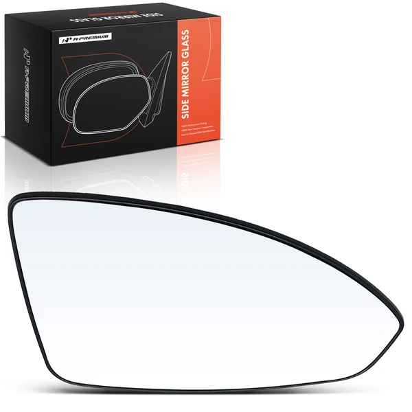 Passenger Mirror Glass with Manual Adjust for Chevy Cruze 2011-2015 Cruze Limited