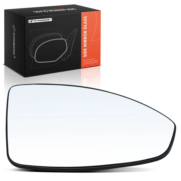 Passenger Mirror Glass with Power Glass Adjust for 2011-2015 Chevrolet Cruze