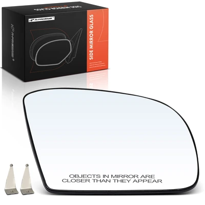 Passenger Mirror Glass with Power Adjust