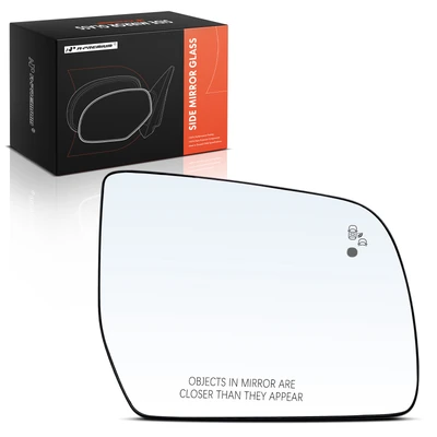 Passenger Mirror Glass with Blind Spot Detection