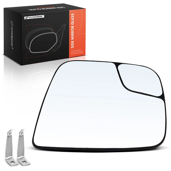 A-Premium APMGS201 Mirror Glass Left Driver Side