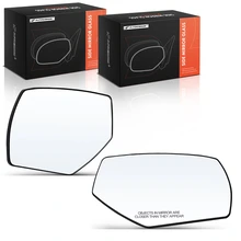 2 Pcs Mirror Glass with Heated for 2015-2019 GMC Sierra 2500 HD