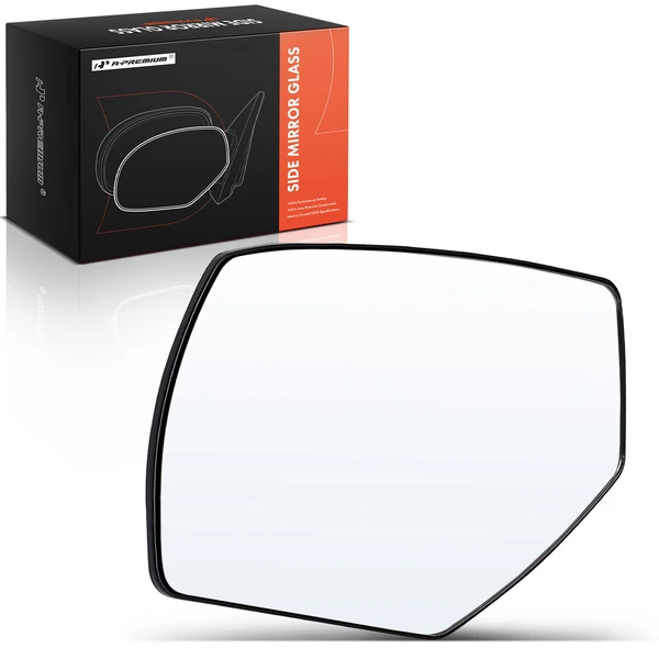 Driver Mirror Glass with Power Adjust for 2019 Chevrolet Silverado 1500 LD