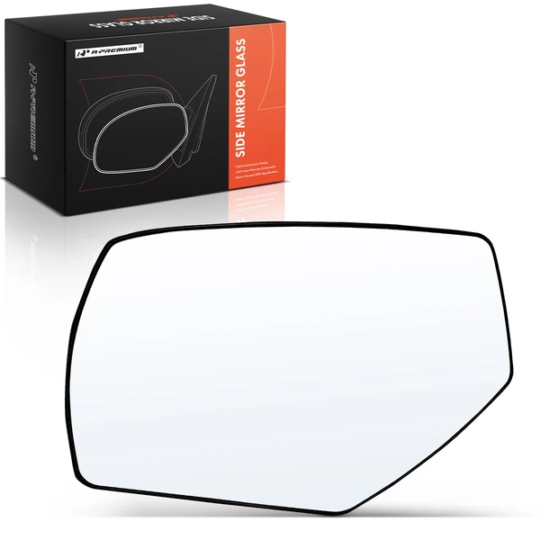 Driver Mirror Glass with Manual Adjust for Chevy Silverado 1500 GMC Sierra 1500