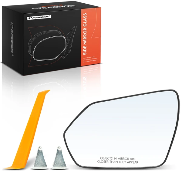 Driver Mirror Glass with Power Glass Adjust for Hyundai Elantra 2021-2024