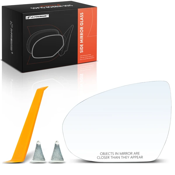 Driver Mirror Glass with Power Glass Adjust for Hyundai Tucson 2016-2021