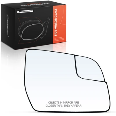 Passenger Mirror Glass with Manual Adjust & Spotter Glass