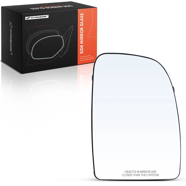A-Premium APMGS169 Mirror Glass Passenger Upper