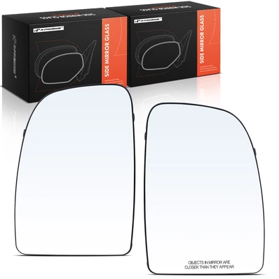 2 Pcs Upper Mirror Glass with Heated