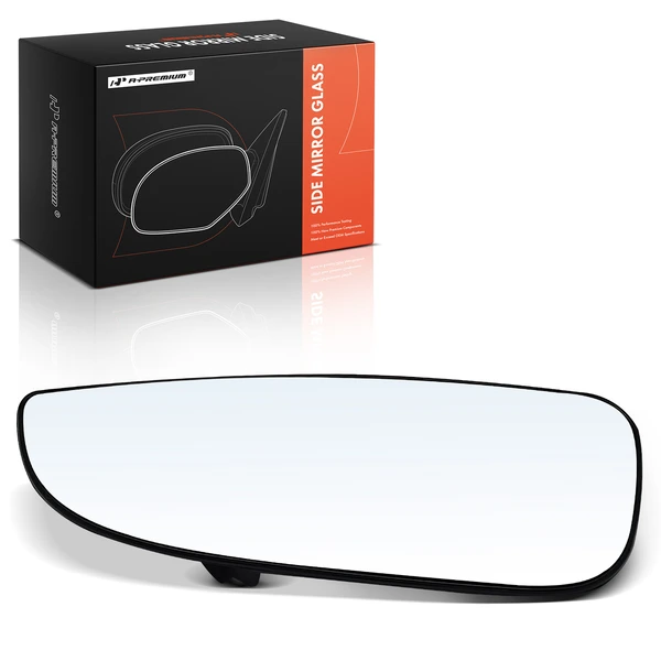 Driver Lower Mirror Glass with Heated for 2014-2023 Ram ProMaster 3500