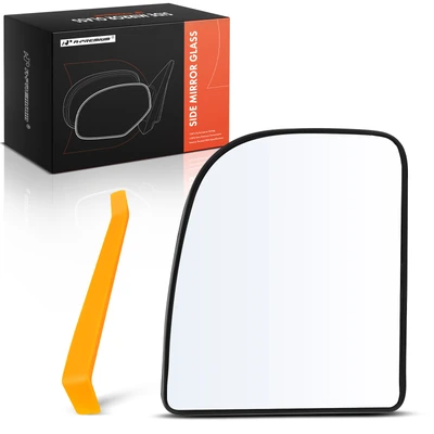 Driver Upper Mirror Glass with Power Adjust