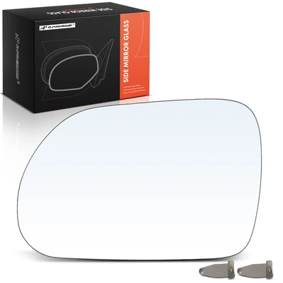 Driver Mirror Glass with Backing Plate